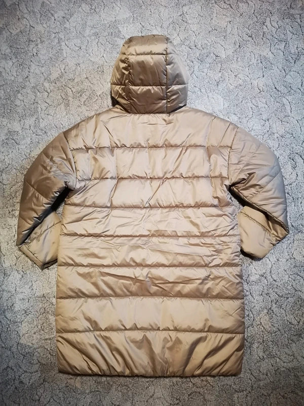Daunenjacke NIKE Damen Khaki Größe L Therma Fit
