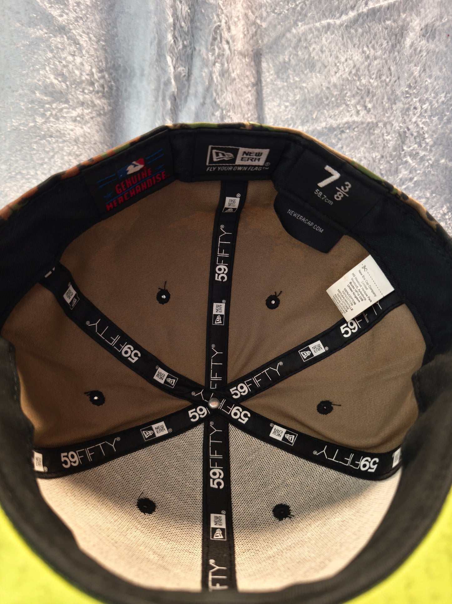 New York Yankees Cap 🧢 New Era Camo 59FIFTY 7 3/8