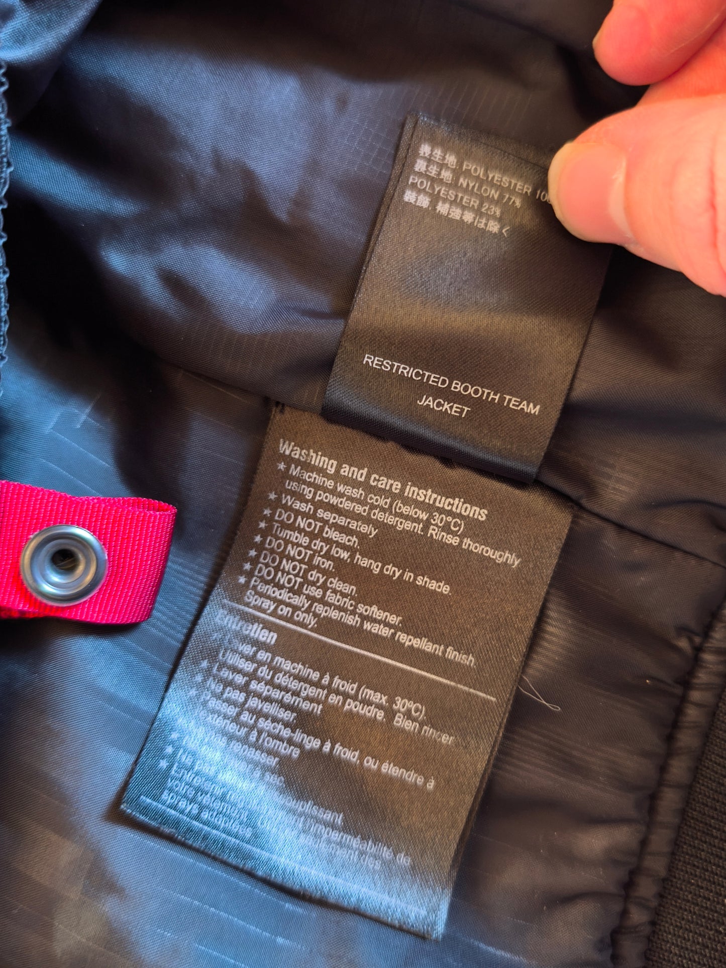 Burton Snowboard Jacke Dryride – Rot – Größe L