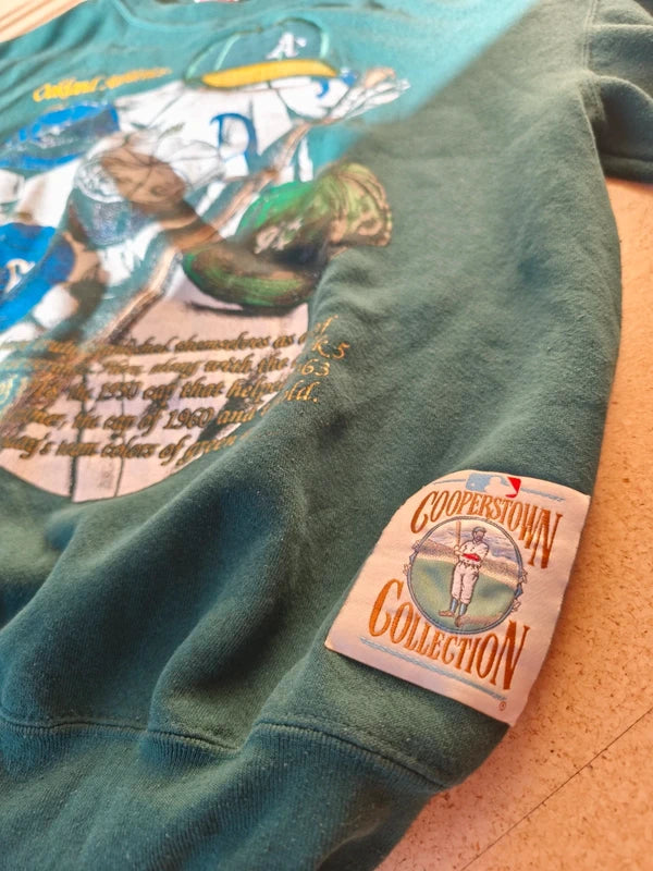 Vintage Nutmeg USA Oakland Athletics Sweatshirt – 90s – L – Rare