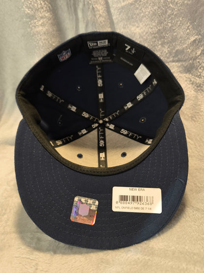 New Era 59FIFTY Denver Broncos Cap – Schwarz – Größe 7 1/4 – NFL