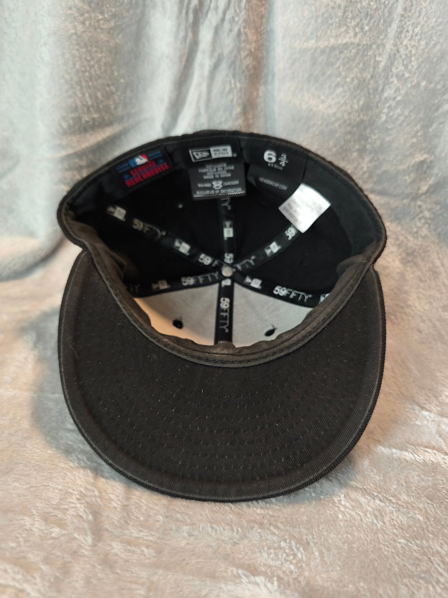 New Era 59FIFTY New York Yankees Cap – Größe 6 3/4 – Schwarz – Fitted