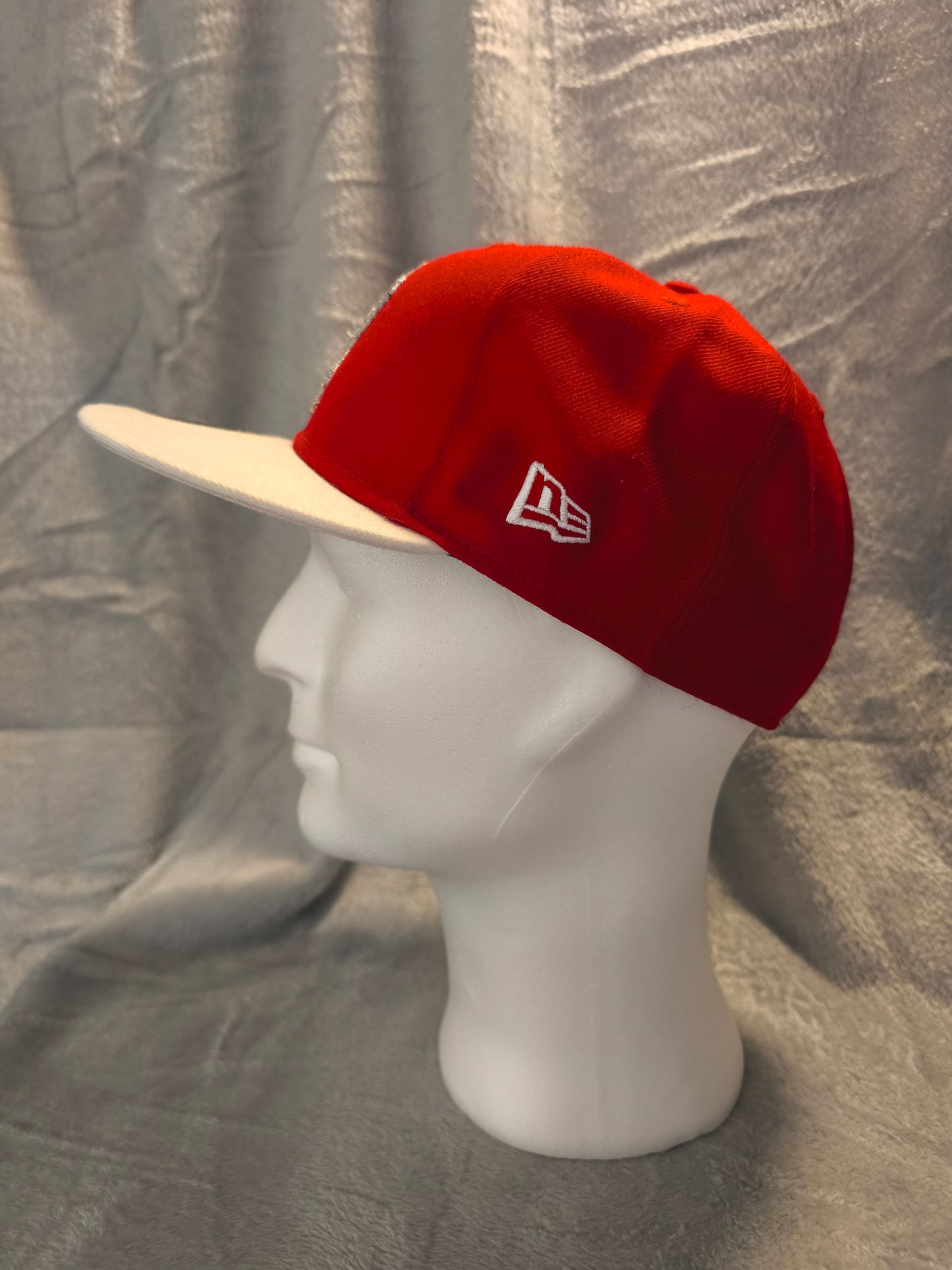 New Era Toronto Raptors Cap – Rot/Creme – NBA 59FIFTY Fitted – Gr. 7 1/4