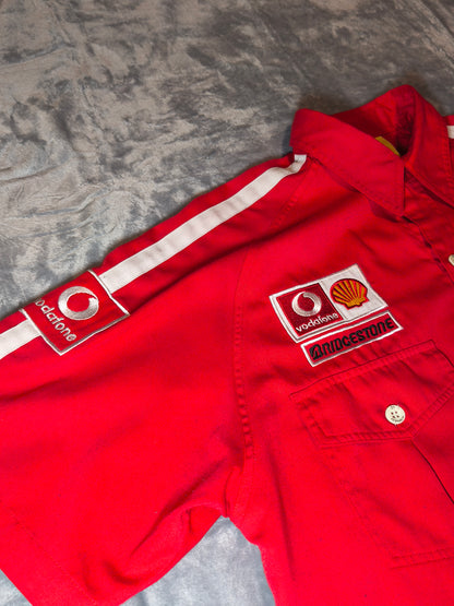 🔥 Vintage 1996 Ferrari F1 Team Hemd – Official Licensed – Gr. L