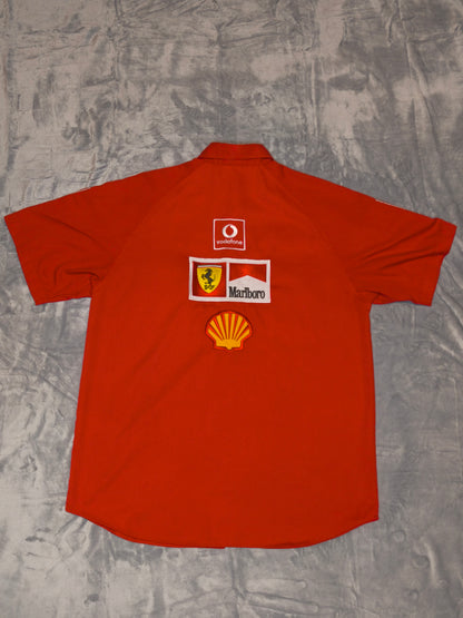 🔥 Vintage 1996 Ferrari F1 Team Hemd – Official Licensed – Gr. L