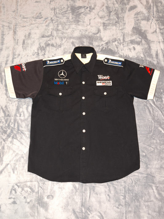 🔥 Mercedes F1 Team Hemd – Größe M- West McLaren – Official Licensed – Racing Shirt