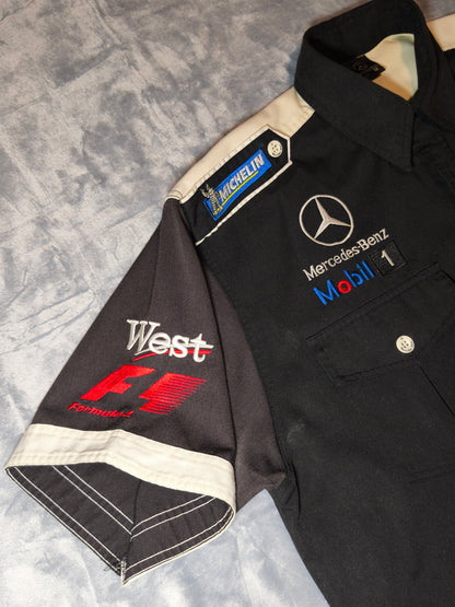 🔥 Mercedes F1 Team Hemd – Größe M- West McLaren – Official Licensed – Racing Shirt