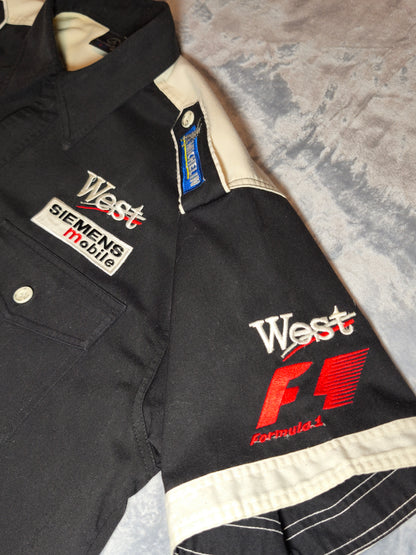 🔥 Mercedes F1 Team Hemd – Größe M- West McLaren – Official Licensed – Racing Shirt
