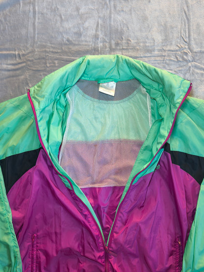 Vintage adidas Windbreaker Jacke 90s Retro D9 L/XL