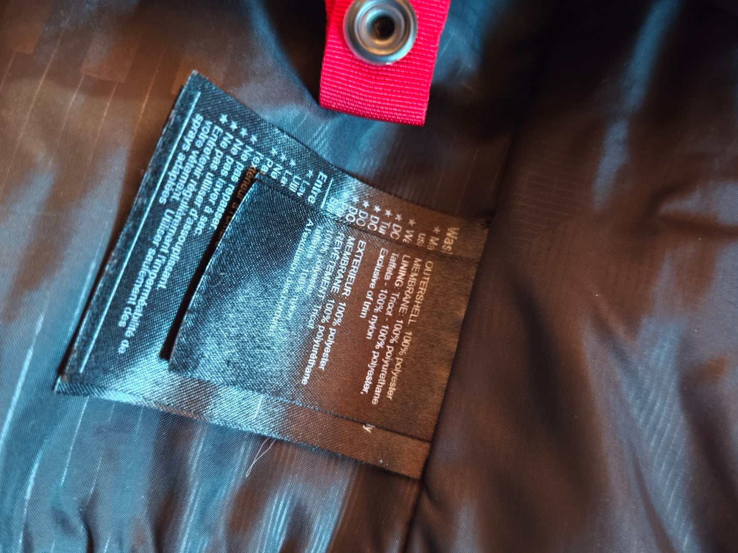 Burton Snowboard Jacke Dryride – Rot – Größe L