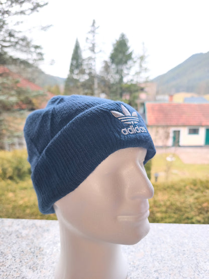 adidas Originals Beanie blau | Trefoil | RN 90288